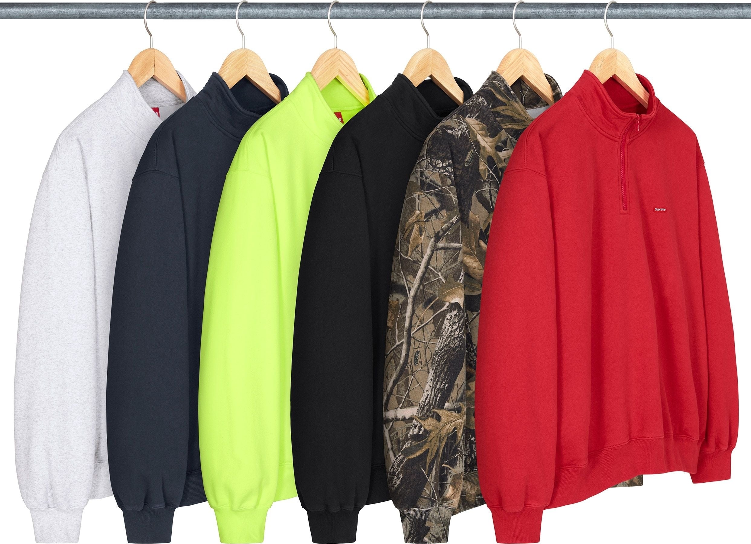 Small Box Half Zip Pullover